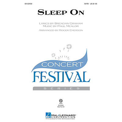 Hal Leonard Sleep On SAB by Hayley Westenra Arranged by Roger Emerson