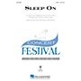 Hal Leonard Sleep On SATB by Hayley Westenra arranged by Roger Emerson