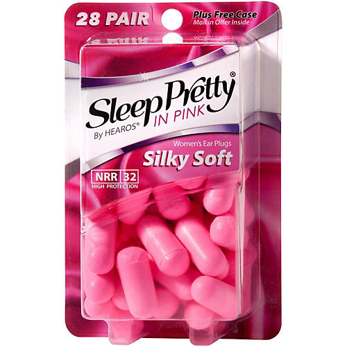 Sleep Pretty in Pink Ear Plugs 28 Pair
