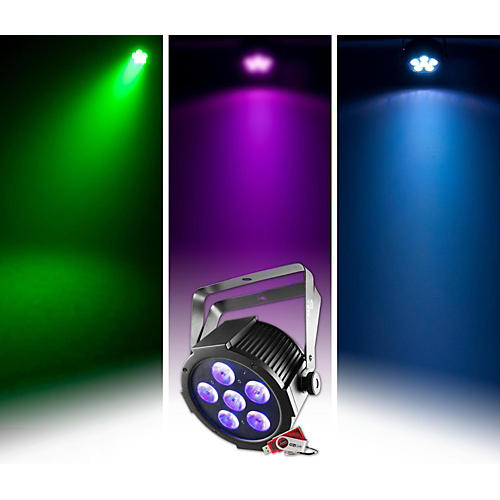 SlimPAR H6 USB Par-Style LED Wash/Black Light