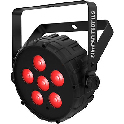 Chauvet SlimPAR T6 BT ILS Compact RGB LED PAR Wash Light With Bluetooth