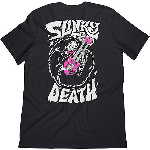 Ernie Ball Slinky Till Death T-Shirt Medium Black
