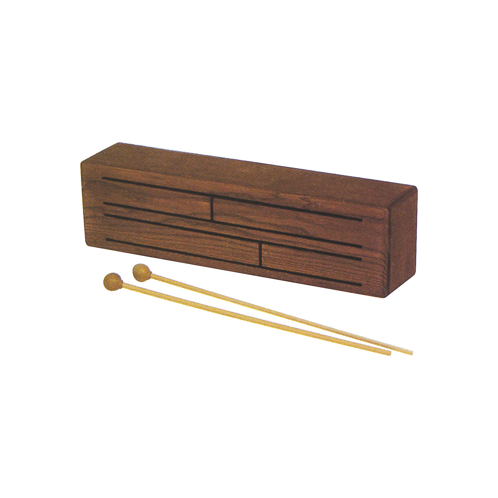 Rhythm Band Slit Drum with Mallets | Musician's Friend