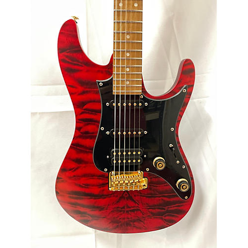 Ibanez Slm10 Solid Body Electric Guitar Trans Red