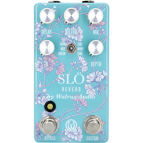Slo Multi Texture Floral Reverb Effects Pedal