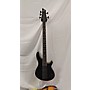 Used Schecter Guitar Research Sls Evil TWIN 5 STRING Electric Bass Guitar Black