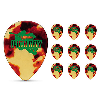 Pick Boy Small Jazz Tortoise Shell Cellulose Guitar Picks