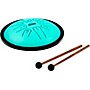 Open-Box Nino Small Steel Tongue Drum, G Minor Condition 1 - Mint  Mint Green