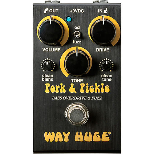 Way Huge Electronics Smalls Pork & Pickle Bass Overdrive Effects Pedal Condition 1 - Mint