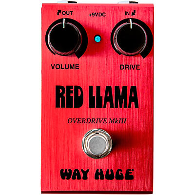 Way Huge Electronics Smalls Red Llama Overdrive MKIII WM23 Effects Pedal