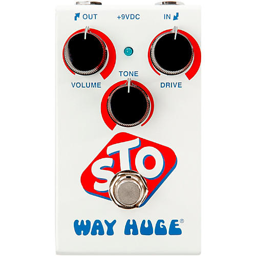 Way Huge Electronics Smalls STO Overdrive Effects Pedal Condition 1 - Mint White
