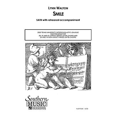 Hal Leonard Smile (Choral Music/Octavo Secular Satb) SATB Composed by Walton, Lynn