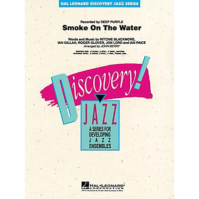 Hal Leonard Smoke on the Water Jazz Band Level 1-2 Arranged by John Berry