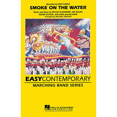 Hal Leonard Smoke on the Water Marching Band Level 2-3 Arranged by Michael Sweeney