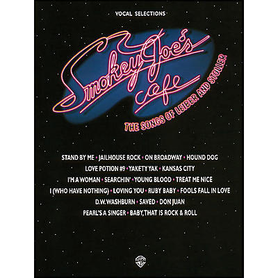 Hal Leonard Smokey Joe's Cafe Vocal Selections arranged for piano, vocal, and guitar (P/V/G)