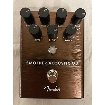 Fender Smolder Acoustic Overdrive Effect Pedal