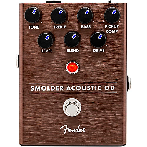 Fender Smolder Acoustic Overdrive Effects Pedal Condition 1 - Mint
