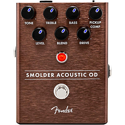 Fender Smolder Acoustic Overdrive Effects Pedal