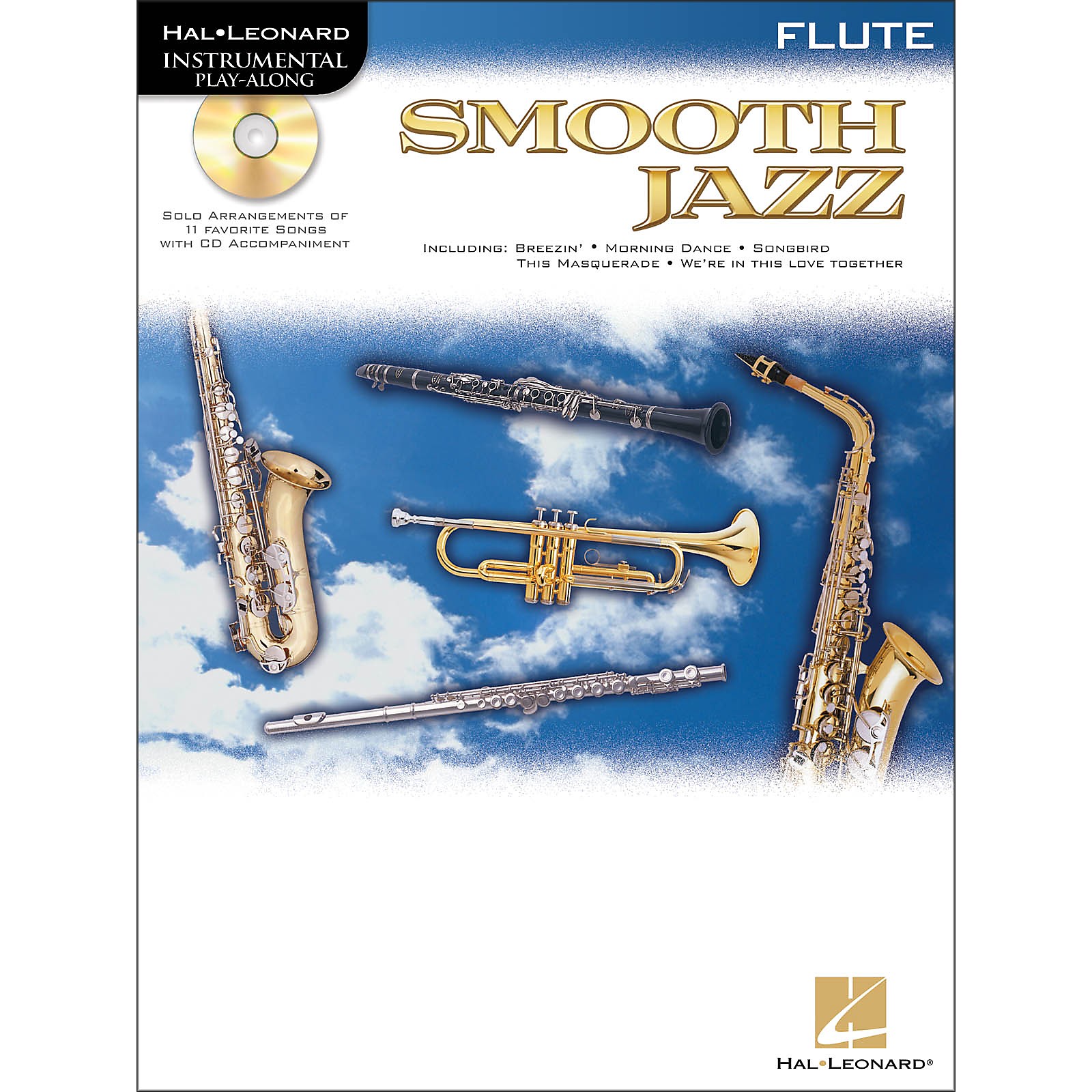 Hal Leonard Smooth Jazz for Flute Book/CD Musician's Friend