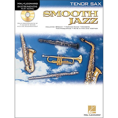 Hal Leonard Smooth Jazz for Tenor Sax Book/CD