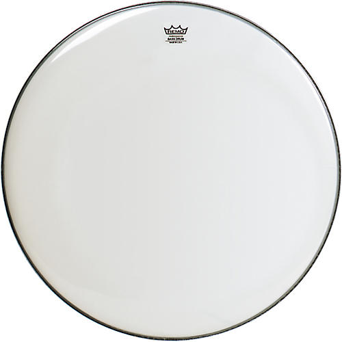 Remo Smooth White Ambassador Bass Drum Head 16 in.