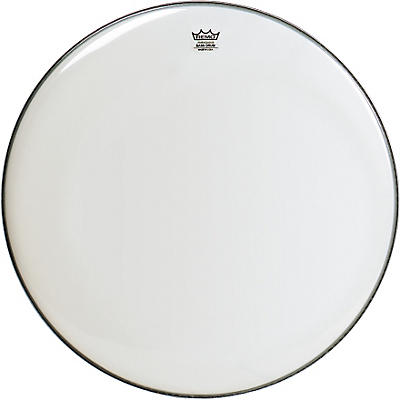 Remo Smooth White Ambassador Bass Drum Head