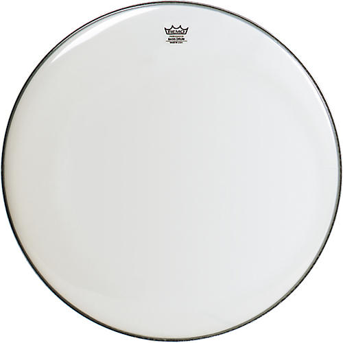 Remo Smooth White Ambassador Bass Drumhead 20 in.