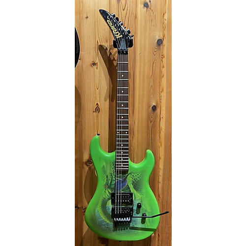 Kramer Snake Sabo Baretta Solid Body Electric Guitar Green