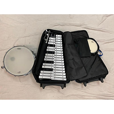 Mapex Snare Drum/bell Percussion Kit With Roll Bag