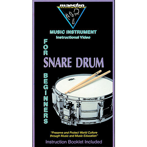 Snare Drum for Beginners Video with Book