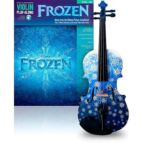 Snowflake 4/4 Violin Outfit with Disney Frozen Songbook