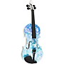 Open-Box Rozanna's Violins Snowflake Series Violin Outfit Condition 2 - Blemished 3/4 Size 194744824678