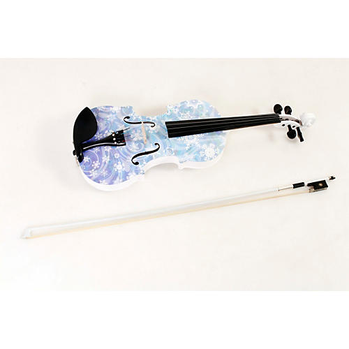 Rozanna's Violins Snowflake Series Violin Outfit Condition 3 - Scratch and Dent 4/4 Size 194744866623