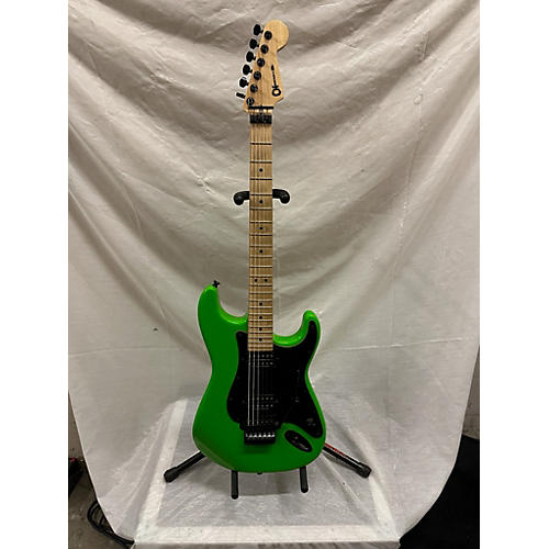 Charvel SoCal SC1-2H Solid Body Electric Guitar slime green