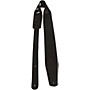 Perri's Soft Italian Leather Guitar Strap Carbon Black 2.5 in.