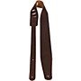 Perri's Soft Italian Leather Guitar Strap Coconut Brown 2.5 in.