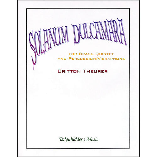Carl Fischer Solanum Dulcamara Book