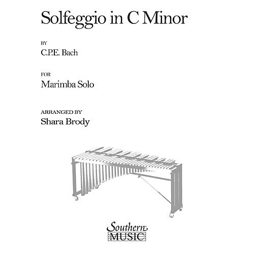 Hal Leonard Solfeggio In C Minor (Percussion Music/Mallet/marimba/vibra) Southern Music Series by Sharda Brody