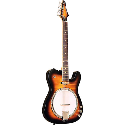 Gold Tone Solid Body Electric Banjitar Condition 2 - Blemished Tobacco Sunburst 197881293956