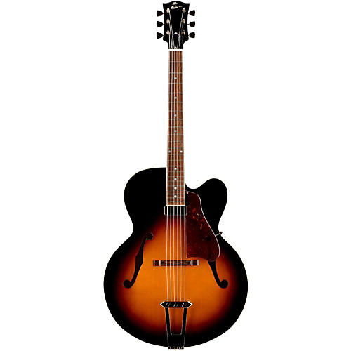 Solid-Formed 17 Venetian Cutaway Archtop Hollowbody Electric Guitar