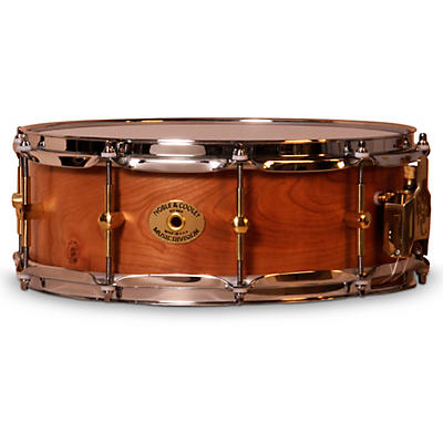 Noble & Cooley Solid Shell Cherry Snare Drum With Brass Hardware