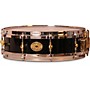 Noble & Cooley Solid Shell Maple Snare Drum With Brass Hardware 14 x 3.875 in. Black Gloss