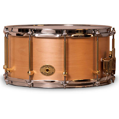 Noble & Cooley Solid Shell Maple Snare Drum With Brass Hardware