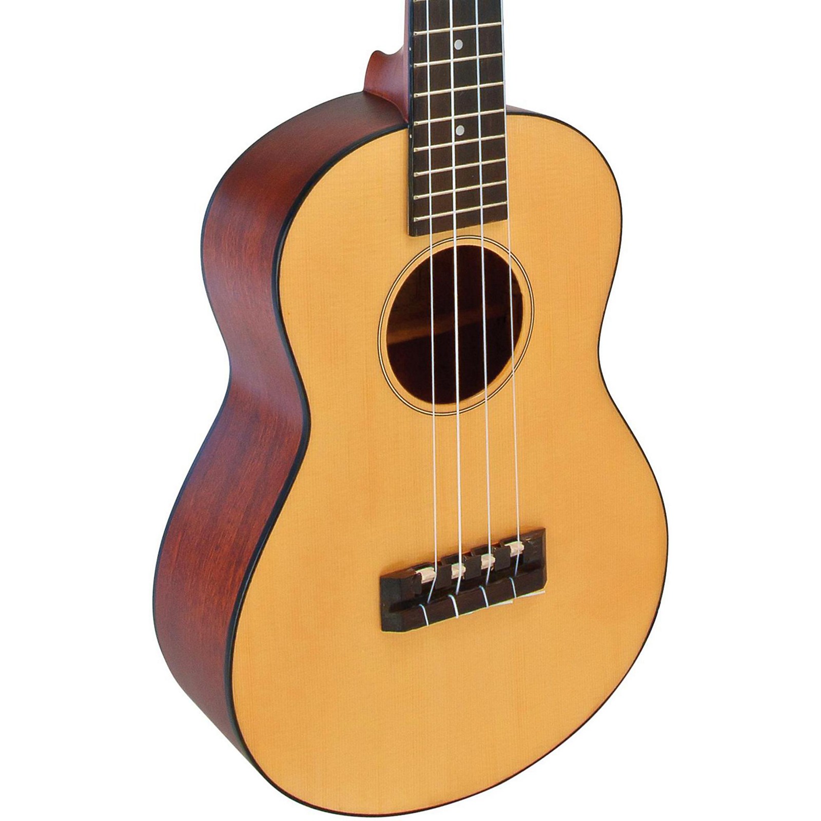 Lanikai Solid Spruce Top TunaUke Equipped Concert Ukulele Musician's