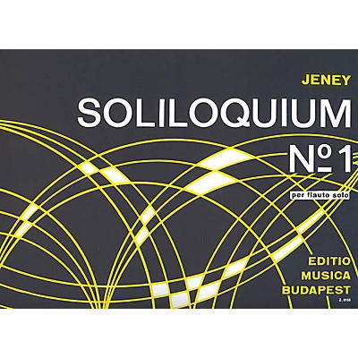 Editio Musica Budapest Soliloquium No. 1 EMB Series by Zoltán Jeney