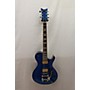 Used Schecter Guitar Research Solo 6B Solid Body Electric Guitar Blue Sparkle
