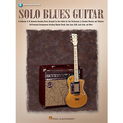 Hal Leonard Solo Blues Guitar Guitar Collection Series Softcover Audio Online Written by Dave Rubin