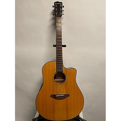 Breedlove Solo Dreadnought Acoustic Electric Guitar Natural