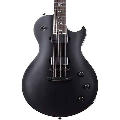 Schecter Guitar Research Solo-II SLS Elite Evil Twin Electric Guitar Condition 1 - Mint Satin Black