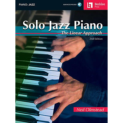 Berklee Press Solo Jazz Piano - 2nd Edition Berklee Guide Series Softcover with CD Written by Neil Olmstead